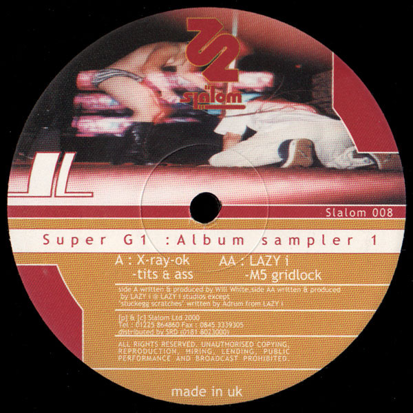 X-ray-ok / LAZY i - Super G1: Album Sampler 1 | Slalom Recordings (Slalom 008)
