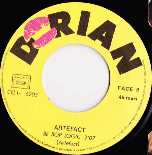 Artefact - M.A.E. / Be. Bop. Logic | Celluloid (CEL 1-6203) - 3