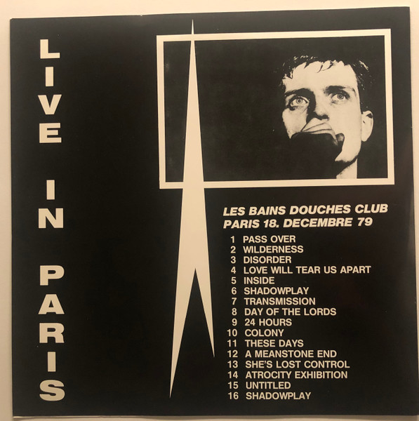 Joy Division - Live In Paris | Not On Label (Joy Division) (JD 1984) - 2