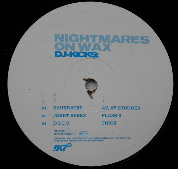 Nightmares On Wax - DJ-Kicks: | !K7 Records (!K7093LP) - 3