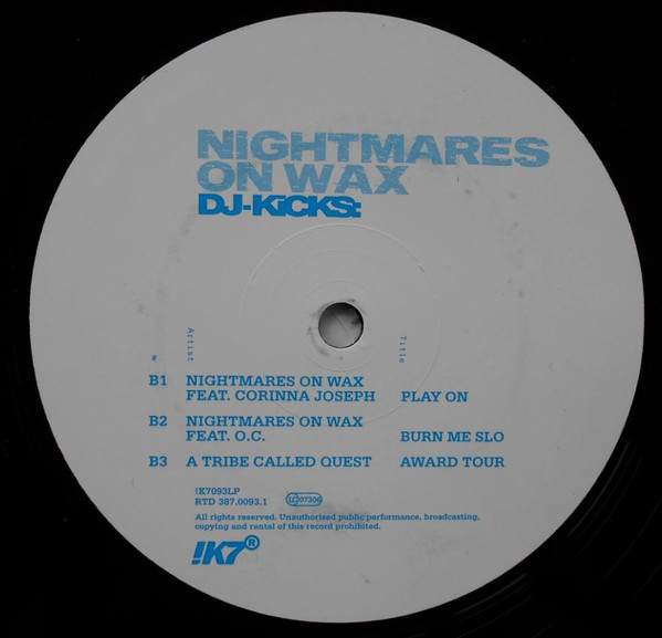 Nightmares On Wax - DJ-Kicks: | !K7 Records (!K7093LP) - 4