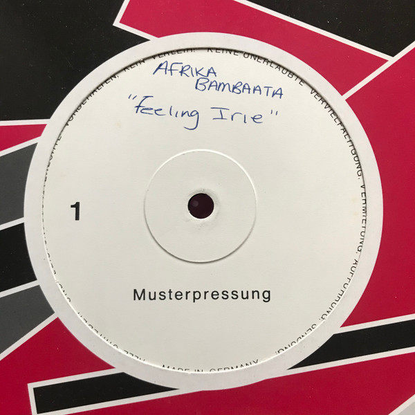 Afrika Bambaataa - Feeling Irie | ZYX Music (ZYX 7055-12) - main