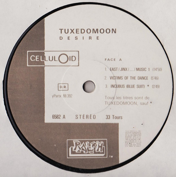 Tuxedomoon - Desire | Celluloid (CEL 6582) - 3