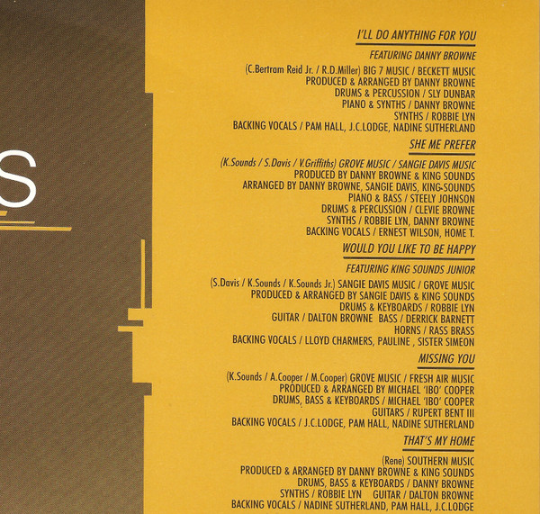 King Sounds - I Shall Sing | Viza Records (VZLP 002) - 2