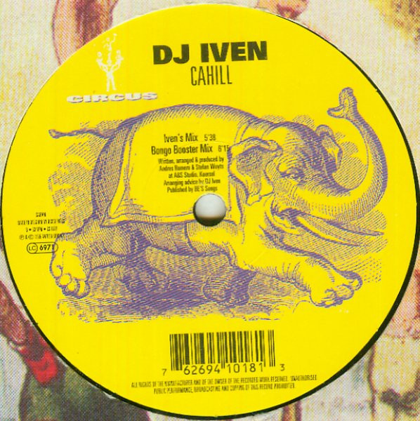 DJ Iven - Cahill | Circus (CS 1018) - 2