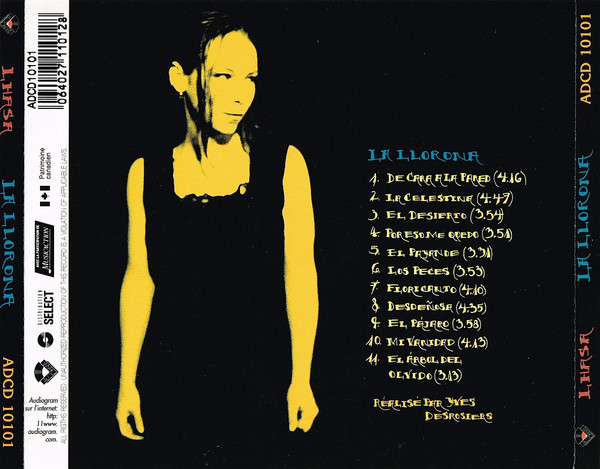 Lhasa De Sela - La Llorona [CD] | Audiogram (ADCD 10101) - 2
