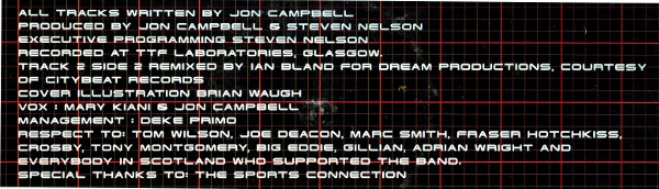 The Time Frequency - Real Love | Internal Affairs Recording Co. (KGB T 011) - 5