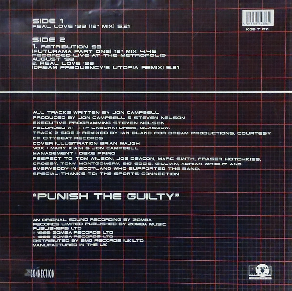 The Time Frequency - Real Love | Internal Affairs Recording Co. (KGB T 011) - 2