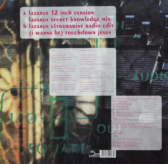 The Boo Radleys - Lazarus (Remixes) | Creation Records (CRE 187T) - 2 The Boo Radleys - Lazarus (Remixes) | Creation Records (CRE 187T) - 2