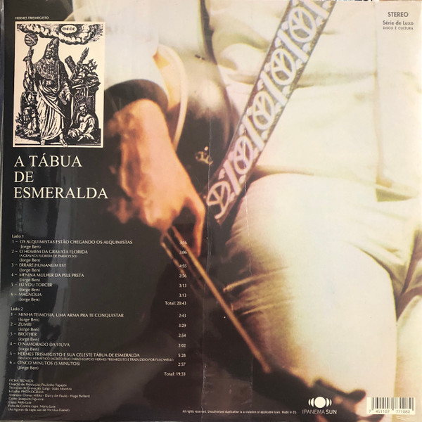 Jorge Ben - A Tábua De Esmeralda | Ipanema Sun (1403) - 2