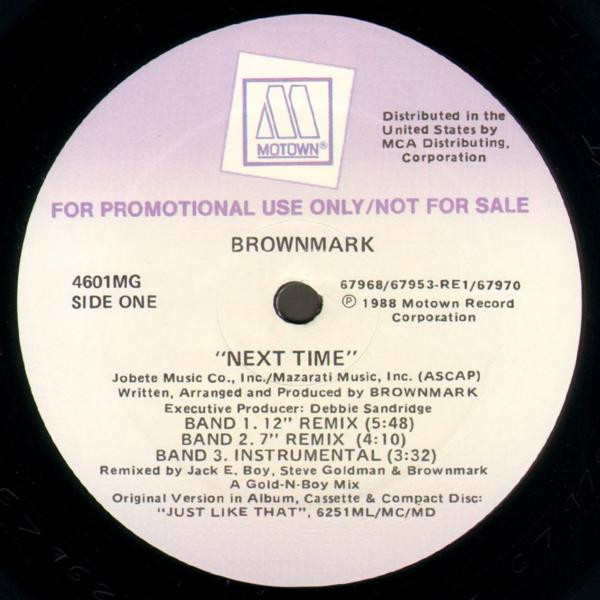 Brownmark - Next Time | Motown (4601MG)