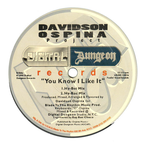 Davidson Ospina - You Know I Like It | Digital Dungeon Records (UGDD 1205) - 2 Davidson Ospina - You Know I Like It | Digital Dungeon Records (UGDD 1205) - 2