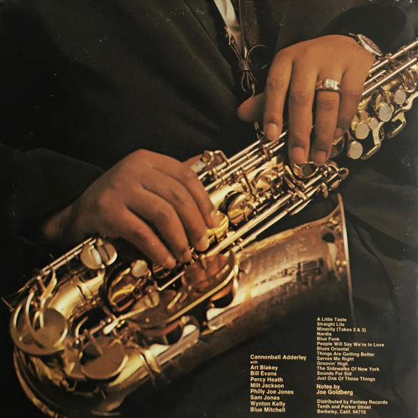 Cannonball Adderley - Cannonball And Eight Giants | Milestone (47001) - 4