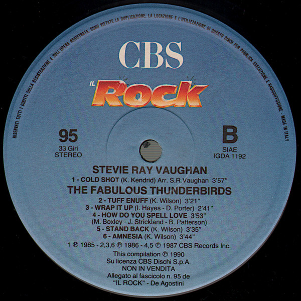Stevie Ray Vaughan / The Fabulous Thunderbirds - Stevie Ray Vaughan / The Fabulous Thunderbirds | DeAgostini (IGDA 1191/1192) - 4