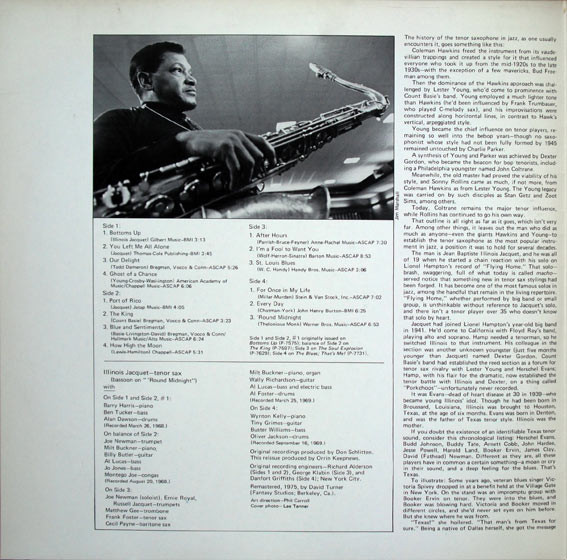 Illinois Jacquet - How High The Moon | Prestige (6130) - 3 Illinois Jacquet - How High The Moon | Prestige (6130) - 3