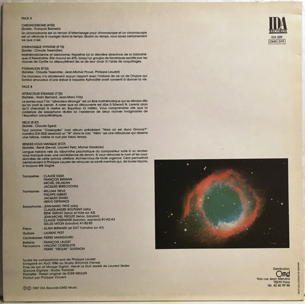 Ornicar Big Band - Le Retour D'Ornicar | IDA Records (IDA 009) - 2