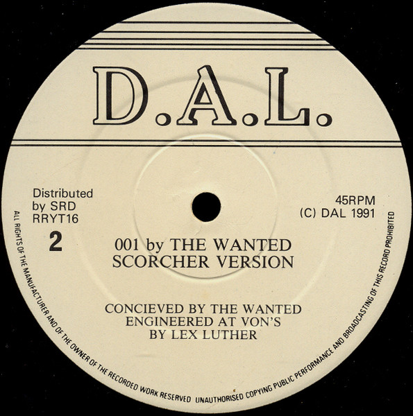 The Wanted - 001 | D.A.L. Records (RRYT 16) - 4