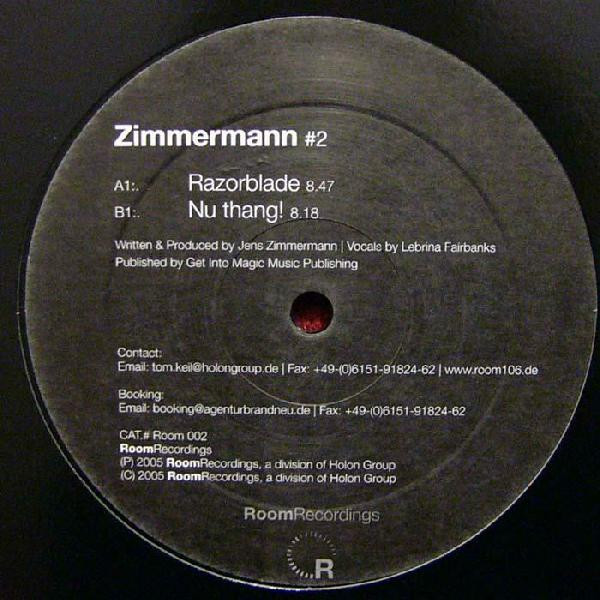 Jens Zimmermann - #2 | Room Recordings (Room 002)