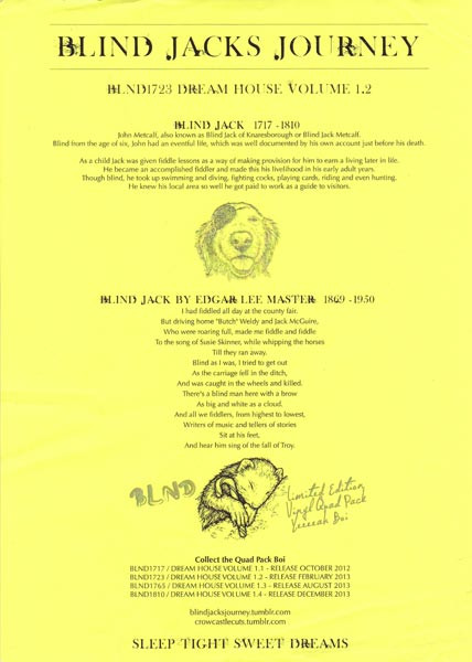 Various - Dream House Volume 1.2 | Blind Jacks Journey (BLND1723) - 4 Various - Dream House Volume 1.2 | Blind Jacks Journey (BLND1723) - 4