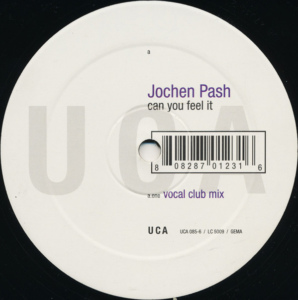 Jochen Pash - Can You Feel It | UCA Records (UCA 085-6)