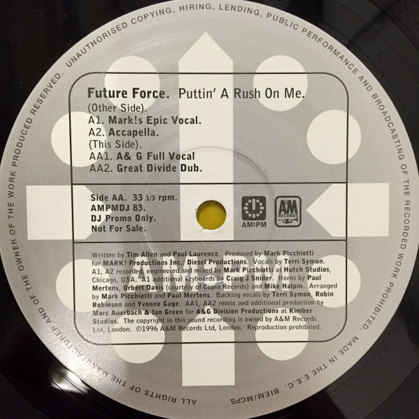 Future Force - Puttin' A Rush On Me | AM:PM (AMPMDJ 83) - 2 Future Force - Puttin' A Rush On Me | AM:PM (AMPMDJ 83) - 2