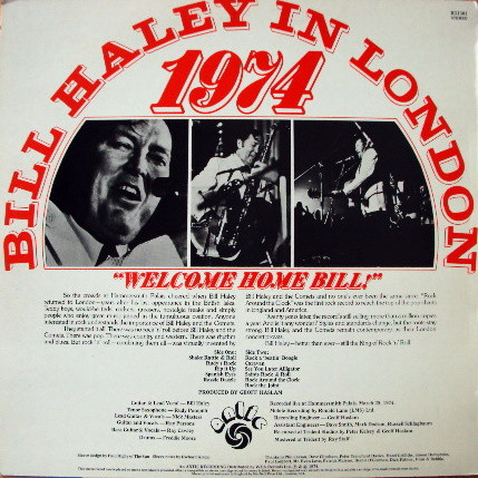 Bill Haley And His Comets - Live In London '74 | Antic (K51501) - main