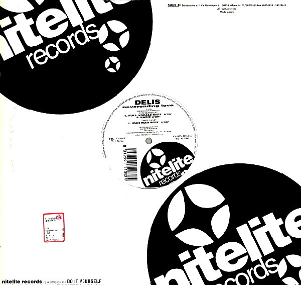 Delis - Neverending Love | Nitelite Records (NL 13-97) Delis - Neverending Love | Nitelite Records (NL 13-97)