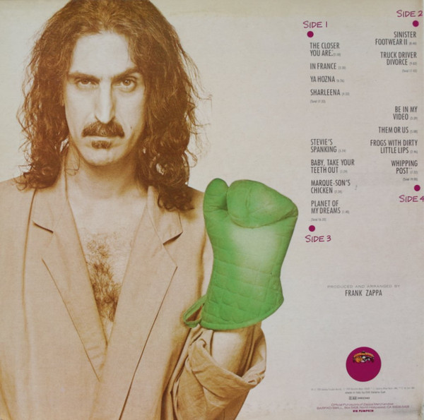 Frank Zappa - Them Or Us | EMI (2-62 2402343) - 4