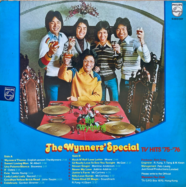 The Wynners - The Wynners'  Special T V Hits `75 - `76 | Philips (6380007)