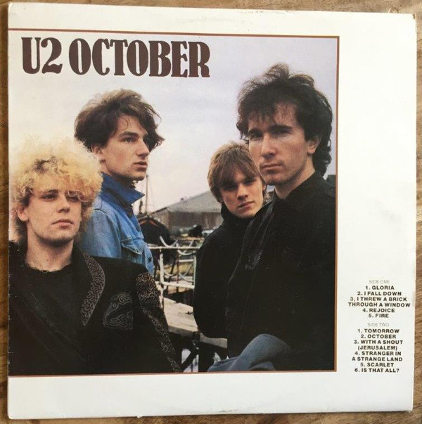U2 - October | Island Records (L 37670)