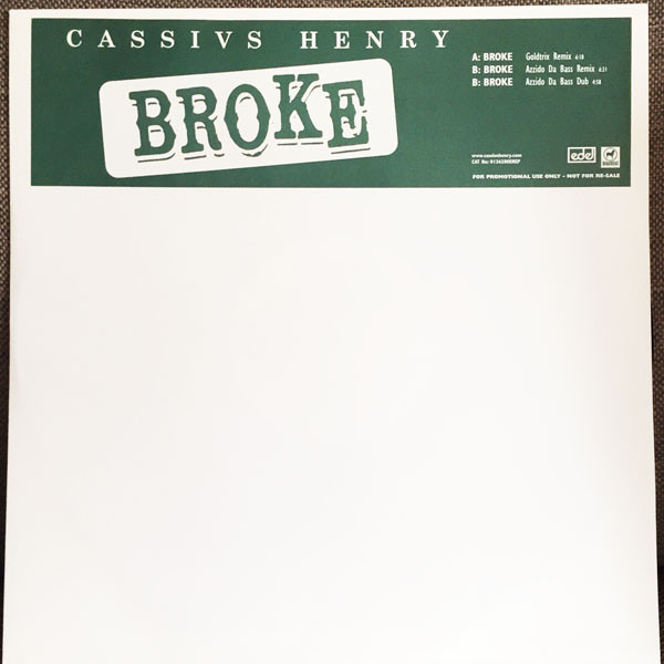 Cassivs Henry - Broke | Edel Records (0136280EREP) - main