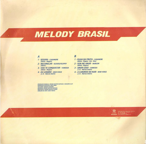 Various - Melody Brasil | CID (90209/8) - 2