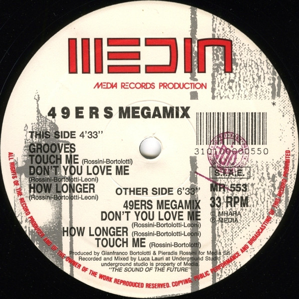 49ers - 49ers Megamix | Media Records (MR 553)