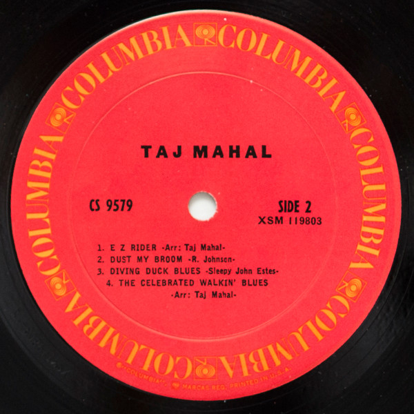 Taj Mahal - Taj Mahal | Columbia (CS 9579) - 4