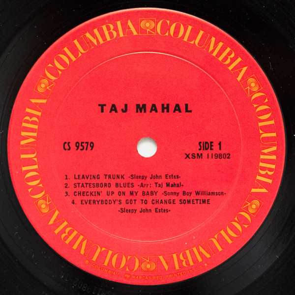 Taj Mahal - Taj Mahal | Columbia (CS 9579) - 3