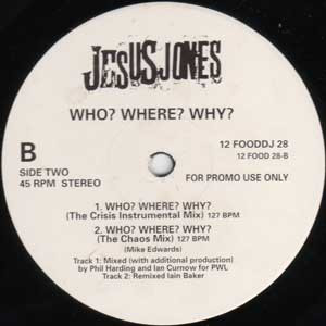Jesus Jones - Who? Where? Why? | Food (12 FOOD DJ 28) - 2 Jesus Jones - Who? Where? Why? | Food (12 FOOD DJ 28) - 2
