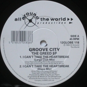 Groove City - The Greed E.P. | All Around The World (12 GLOBE 118) - 3 Groove City - The Greed E.P. | All Around The World (12 GLOBE 118) - 3