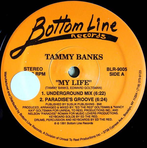 Tammy Banks - My Life | Bottom Line Records (BLR-9005) - 2