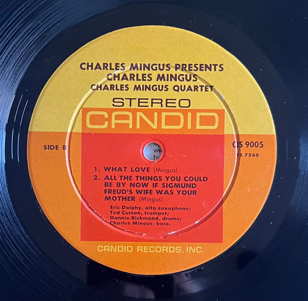 Charles Mingus - Presents Charles Mingus | Candid (9005) - 4