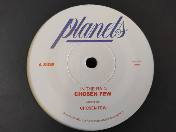 The Chosen Few - In The Rain / Rain Drops | Planets (PLA07) - 3