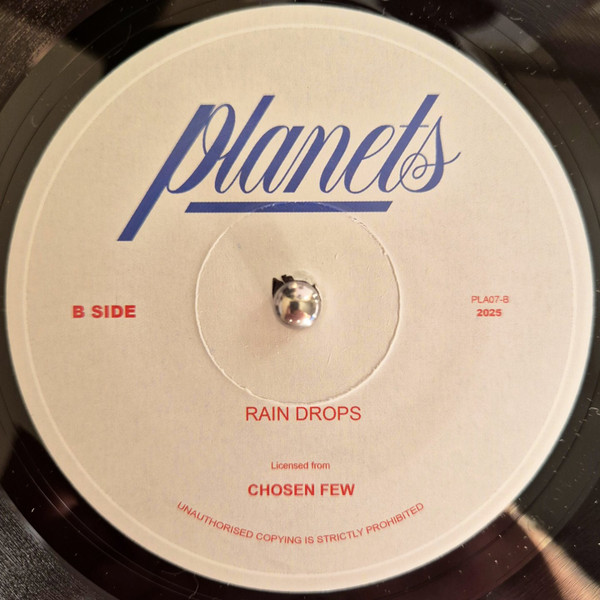The Chosen Few - In The Rain / Rain Drops | Planets (PLA07) - 2