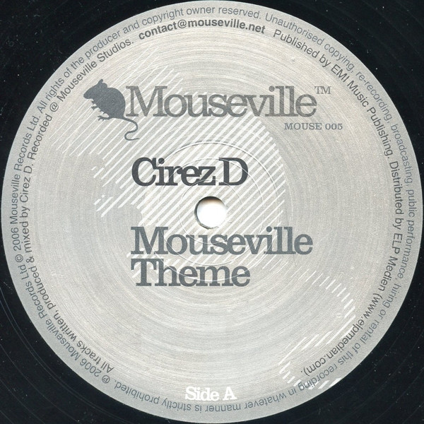 Cirez D - Mouseville Theme | Mouseville (MOUSE 005) - 3
