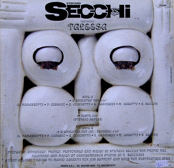 Stefano Secchi Featuring Taleesa - A Brighter Day | Propio Records (PR 1008) - 2 Stefano Secchi Featuring Taleesa - A Brighter Day | Propio Records (PR 1008) - 2