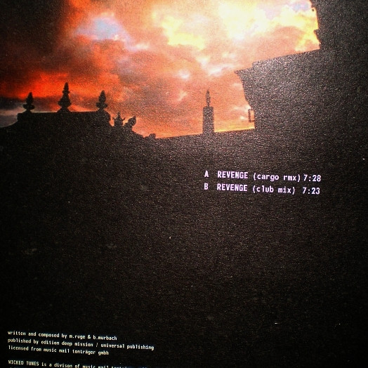 DJ Slideout - Revenge | Wicked Tunes (wt2002-001) - 2