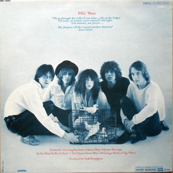 Patti Smith Group - Wave | Arista (2C 070 62516) - 2