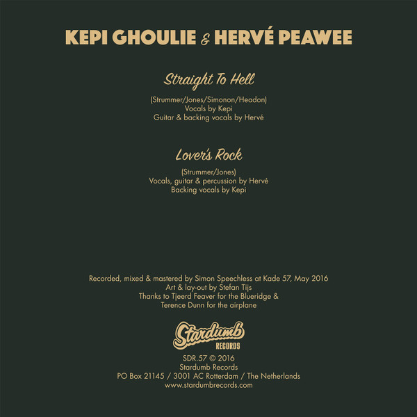 Kepi & Hervè Peawee - Straight To Hell / Lover's Rock | Stardumb Records (SDR.57) - 2