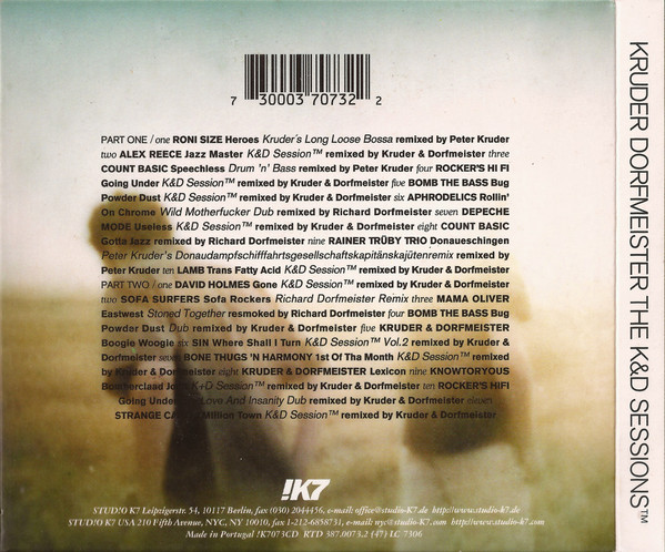 Kruder & Dorfmeister - The K&D Sessions™ | !K7 (!K7073CD) - 2