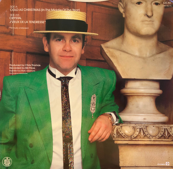 Elton John - Cold As Christmas (In The Middle Of The Year) | The Rocket Record Company (EJS 312)