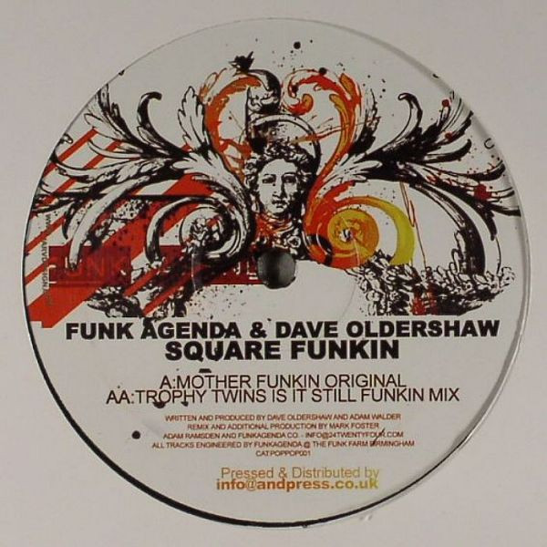Funkagenda & Dave Oldershaw - Square Funkin | Pop Pop (poppop001) - main
