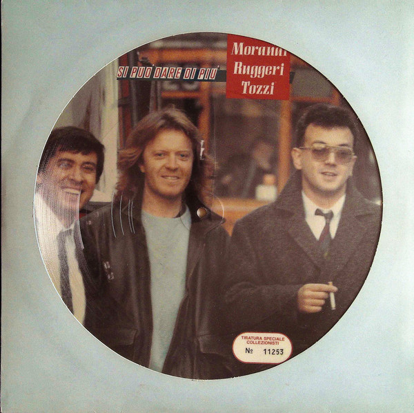 Gianni Morandi , Enrico Ruggeri , Umberto Tozzi - Si Può Dare Di Più | CGD (CGD 15282)